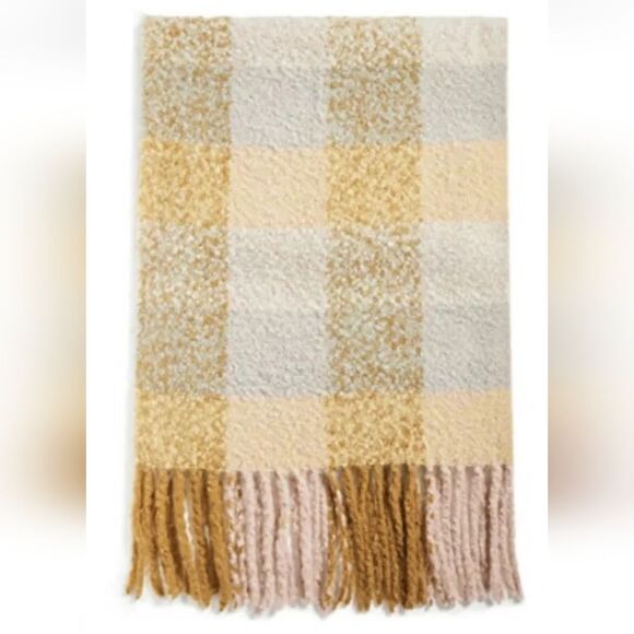 Madewell Accessories - MADEWELL Brushed Blanket Scarf Frosted Sage Multi